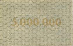 Mühlhausen - Stadt - 7.9.1923 - 5 Millionen Mark