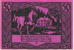 Münchenbernsdorf - Stadt - 1.8.1921 - 50 Pfennig