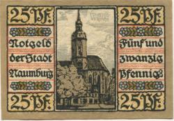 Naumburg - Stadt - 1920 - 25 Pfennig 