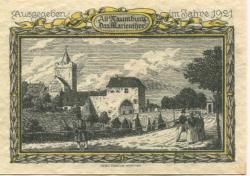 Naumburg - Stadt - 1921 - 75 Pfennig