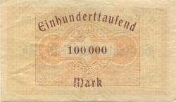Naumburg - Stadt - 15.8.1923 - 100000 Mark