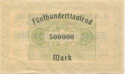 Naumburg - Stadt - 15.8.1923 - 500000 Mark