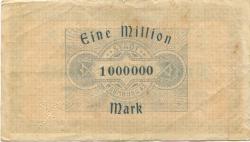 Naumburg - Stadt - 15.8.1923 - 1 Million Mark