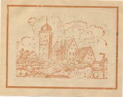 Neckarsulm - Amtskörperschaft - 25.10.1923 - 1 Milliarde Mark