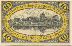 Neidenburg (heute: PL-Nidzica) - Stadt - 22.9.1920 - 10 Pfennig