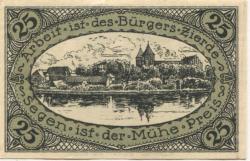 Neidenburg (heute: PL-Nidzica) - Stadt - 22.9.1920 - 25 Pfennig