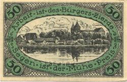 Neidenburg (heute: PL-Nidzica) - Stadt - 22.9.1920 - 50 Pfennig