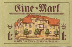 Neidenburg (heute: PL-Nidzica) - Stadt - November 1921 - 1 Mark