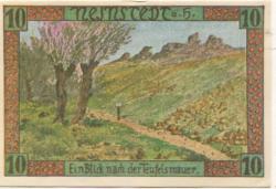 Neinstedt (heute: Thale) - Gemeinde - 1.7.1921 - 10 Pfennig