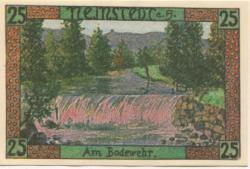 Neinstedt (heute: Thale) - Gemeinde - 1.7.1921 - 25 Pfennig