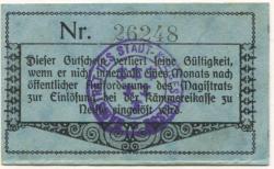 Neiße (heute: PL-Nysa) - Stadt - 1917 - 10 Pfennig
