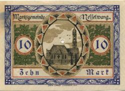 Nesselwang - Marktgemeinde - November 1918 - 10 Mark