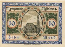 Nesselwang - Marktgemeinde - November 1918 - 10 Mark