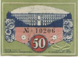 Netzschkau - Stadt - - 31.12.1919 - 50 Pfennig