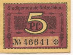 Netzschkau - Stadt - -- - 5 Pfennig