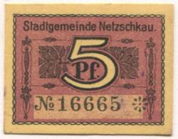 Netzschkau - Stadt - -- - 5 Pfennig