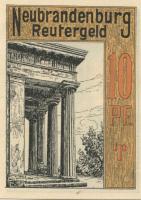 Neubrandenburg - Stadt - - 31.5.1922 - 10 Pfennig