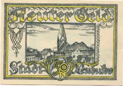 Neubukow - Stadt - 31.5.1922 - 50 Pfennig
