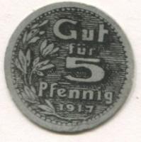 Neuburg - Gewerbebank - 1917 - 5 Pfennig 