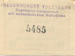 Neuerburg - Neuerburger Volksbank eGmbH - -- - 50 Pfennig