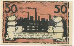 Neuhaldensleben (heute: Haldensleben) - Stadt - -- - 50 Pfennig