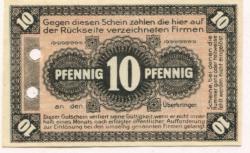 Neuhaldensleben (heute: Haldensleben) - Balleier, Wilhelm, Drogerie, Markt 15, und 19 weitere Aussteller - 1.8.1919 - 10 Pfennig