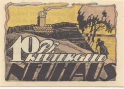 Neuhaus (heute: Dierhagen) - Badeverwaltung - - 31.5.1922 - 10 Pfennig