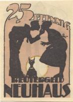 Neuhaus (heute: Dierhagen) - Badeverwaltung - - 31.5.1922 - 25 Pfennig