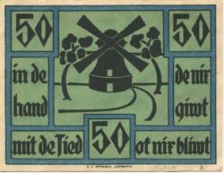 Neuhaus - Kreis - Februar 1921 - 31.12.1922 - 50 Pfennig