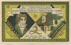 Neuhaus (heute: Paderborn) - Gemeinde - 1.11.1921 - 2 Mark