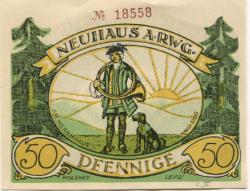 Neuhaus - Gemeinde - -- - 50 Pfennig