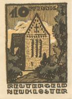 Neukloster - Gemeinde - - 31.5.1922 - 10 Pfennig