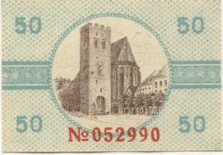 Neumarkt (heute: PL-Sroda Slaska) - Stadt und Sparkasse - 15.10.1919 - 50 Pfennig