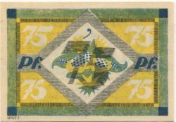 Neumarkt (heute: PL-Sroda Slaska) - Städtische Sparkasse - 10.10.1921 - 75 Pfennig