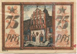 Neumarkt (heute: PL-Sroda Slaska) - Städtische Sparkasse - 10.10.1921 - 75 Pfennig