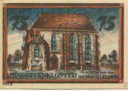 Neumarkt (heute: PL-Sroda Slaska) - Städtische Sparkasse - 10.10.1921 - 75 Pfennig