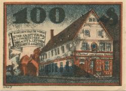 Neumarkt (heute: PL-Sroda Slaska) - Städtische Sparkasse - 10.10.1921 - 100 Pfennig