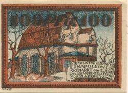 Neumarkt (heute: PL-Sroda Slaska) - Städtische Sparkasse - 10.10.1921 - 100 Pfennig