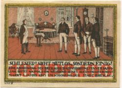 Neumarkt (heute: PL-Sroda Slaska) - Städtische Sparkasse - 10.10.1921 - 100 Pfennig