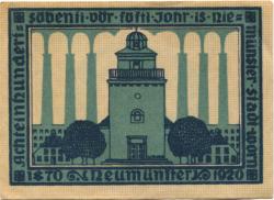 Neumünster - Stadt - 23.4.1920 - 50 Pfennig 