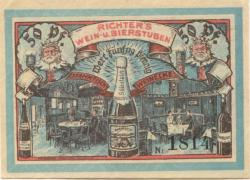Neumünster - Richter, Alwin, Inhaber: Horn's Hotel - -- - 50 Pfennig