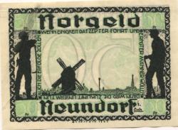 Neundorf (heute: Staßfurt) - Gemeinde - 1.9.1921 - 50 Pfennig