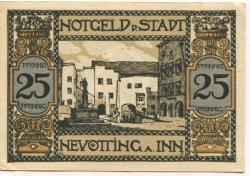 Neuötting - Stadt - 1921 - 25 Pfennig