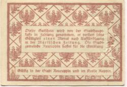 Neuruppin - Stadt - -- - 5 Pfennig