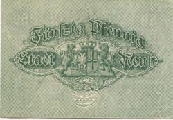 Neuß - Stadt - 1.5.1917 - 50 Pfennig