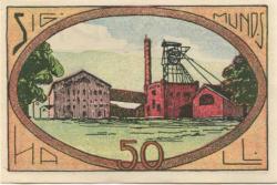 Neustadt - Kreissparkasse - 20.8.1921 - 1.4.1922 - 50 Pfennig
