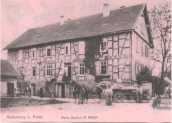 Nidda - Gasthofbrauerei und Hotel zur Traube - 3.3.2001 - 4 DM 