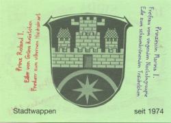 Nidda - Gasthofbrauerei und Hotel zur Traube - 5.3.2011 - 1 Euro