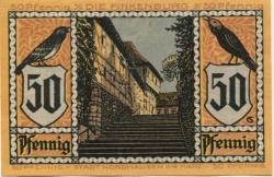 Nordhausen - Stadt - 1.5.1921 - 50 Pfennig 