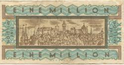 Nürnberg - Stadt - 11.8.1923 - 1 Million Mark 